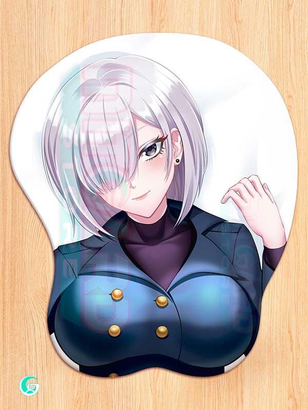 Fiona Frost 3D Mouse pad with Gel Wrist rest